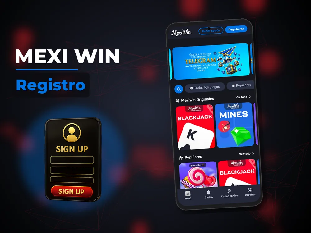 Mexi Win - Registro