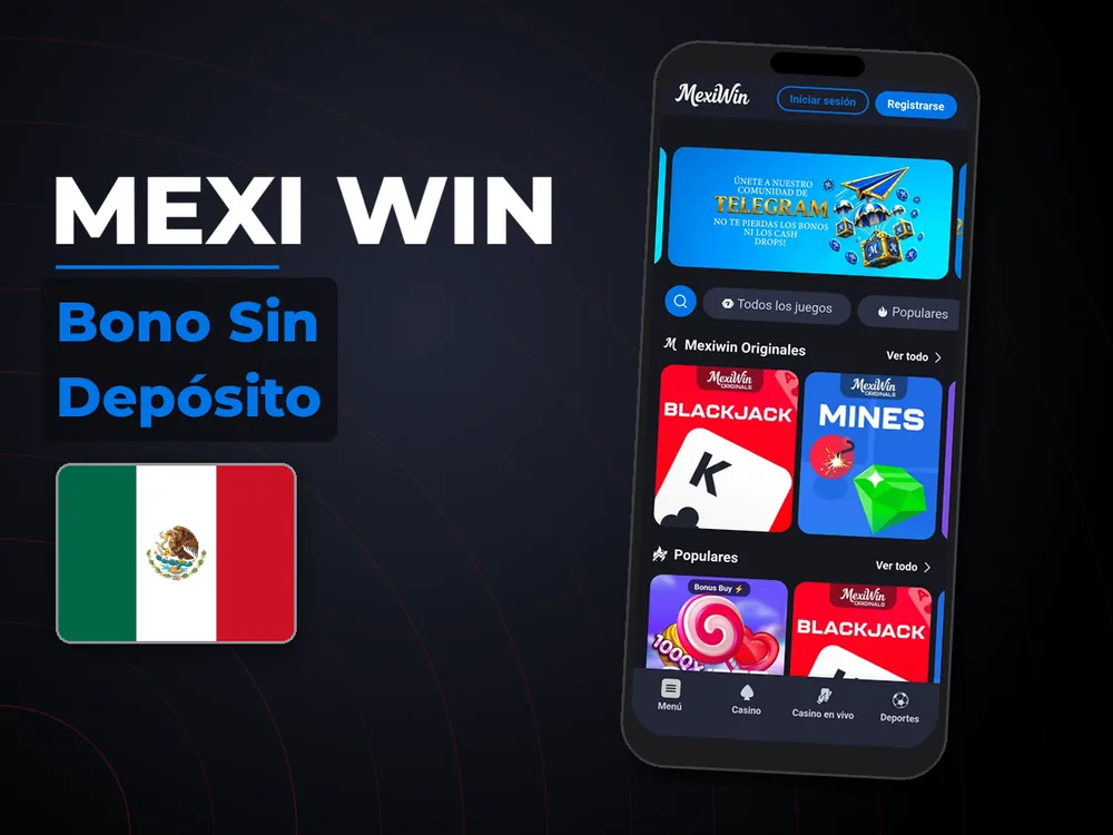 Mexi Win - Bono Sin Depósito