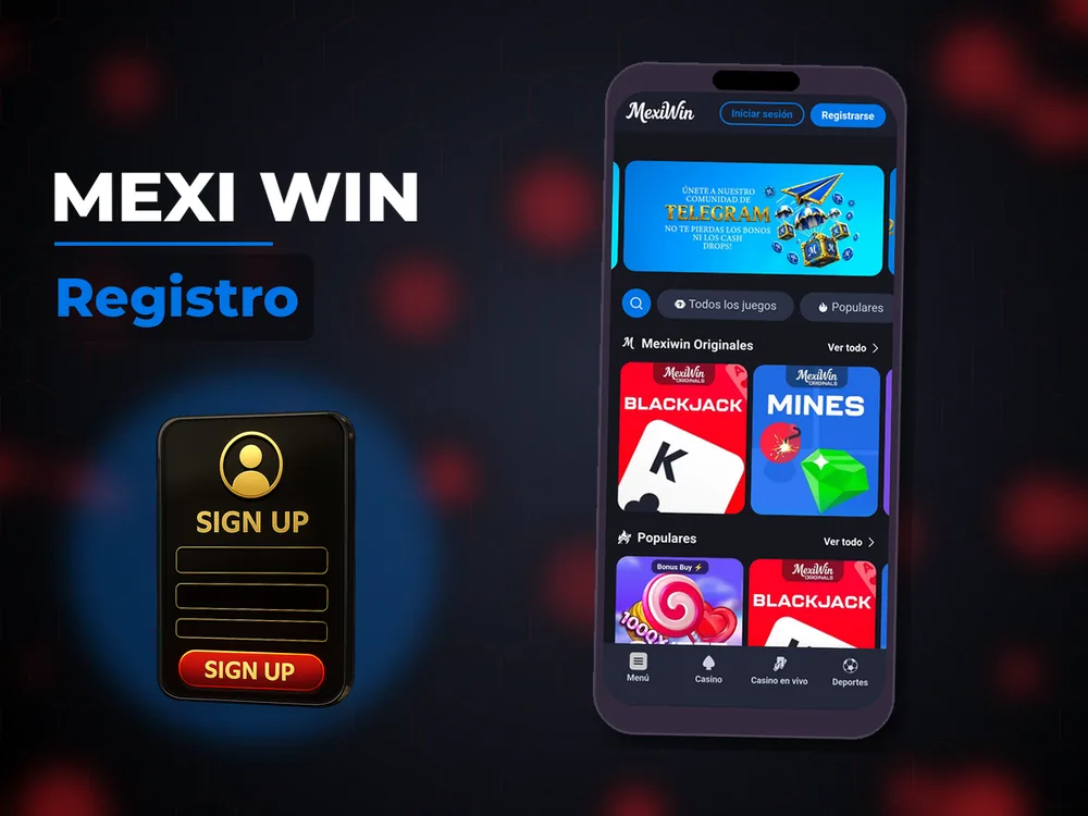 Mexi Win - Registro